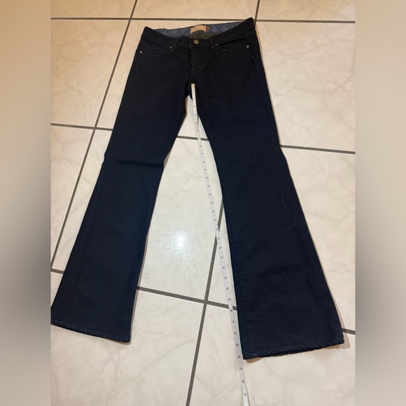 PAIGE LAUREL CANYON Black Flare Women's Jeans - Picture 1 of 5